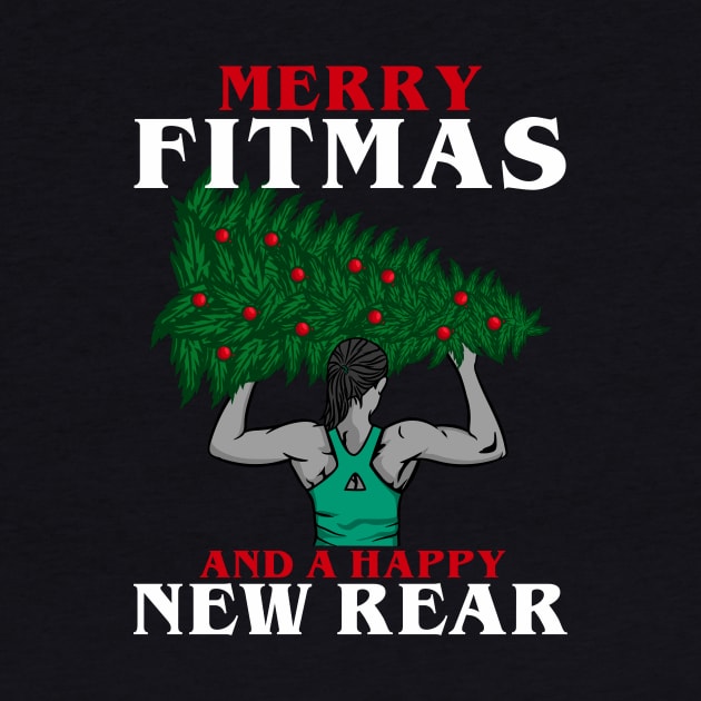 Merry Fitmas and a Happy New Rear - Muscles Gym by biNutz